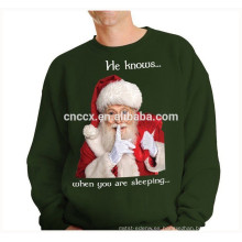 15CSU047 unisex santa adorno divertido navidad suéter